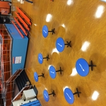 Metallic epoxy floor