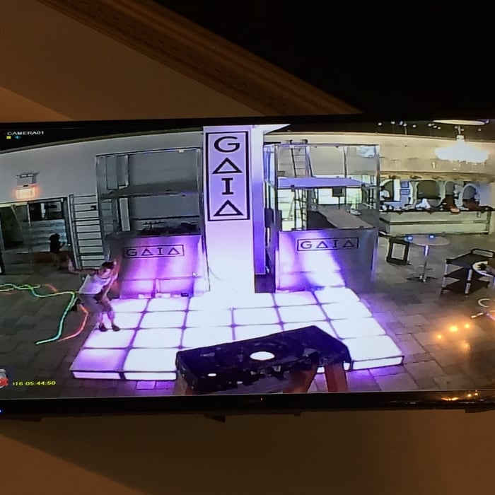 Live Band Camera Install