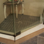 Heavy Glass Frameless Repair