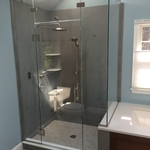 Steam Shower with Glass Roof