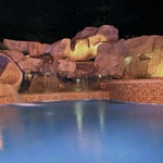 Pool side
