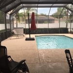 Before with umbrella down