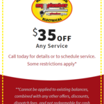 My Plumber Heating Cooling & Electrical $35 OF