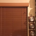 Horizontal Wood blinds in Windermere