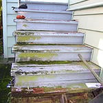 Steps in Everett - Before