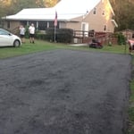 After driveway