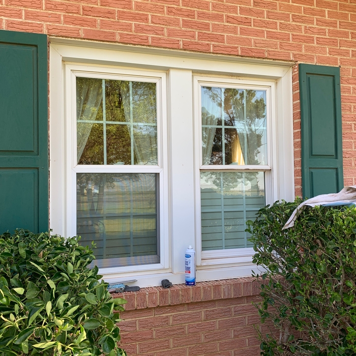 Front bedroom window's