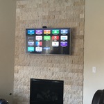 Fireplace TV Installation