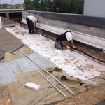 Tearing off Wet Insulation