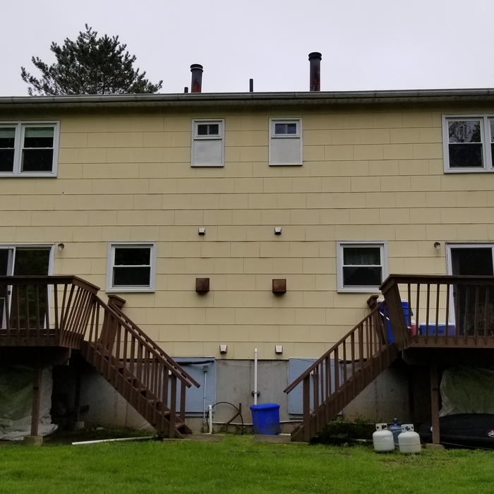 before deck demolition