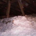 Blown in insulation