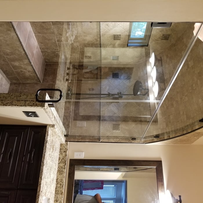Arched Steam Shower