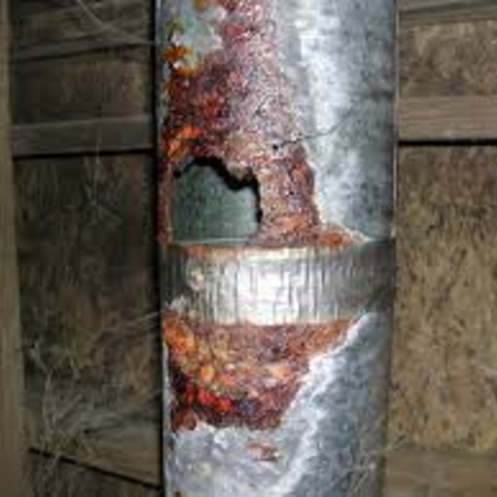 Rusted Vent Pipe