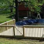 pool deck
