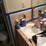 Guest Bathroom at customer's house