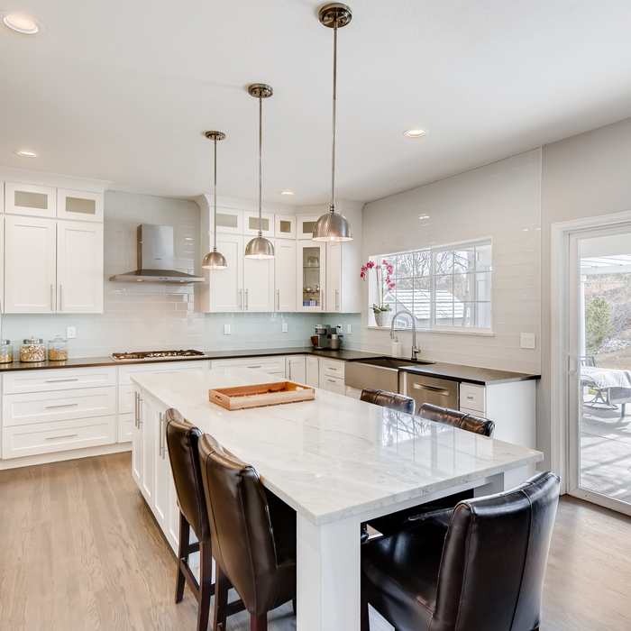 Kitchen Island Seating Perspective 1
