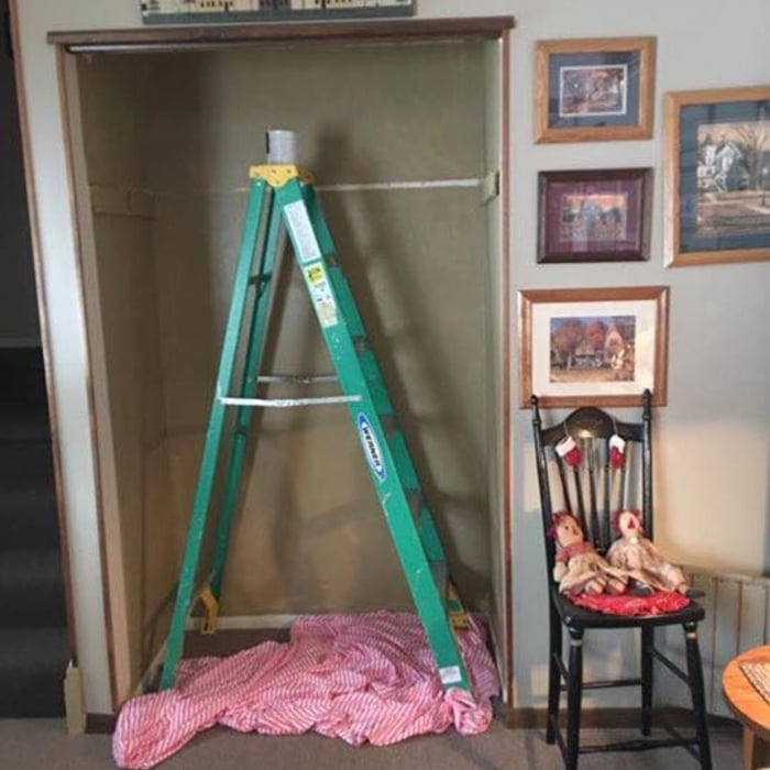 Closet To Bench Conversion