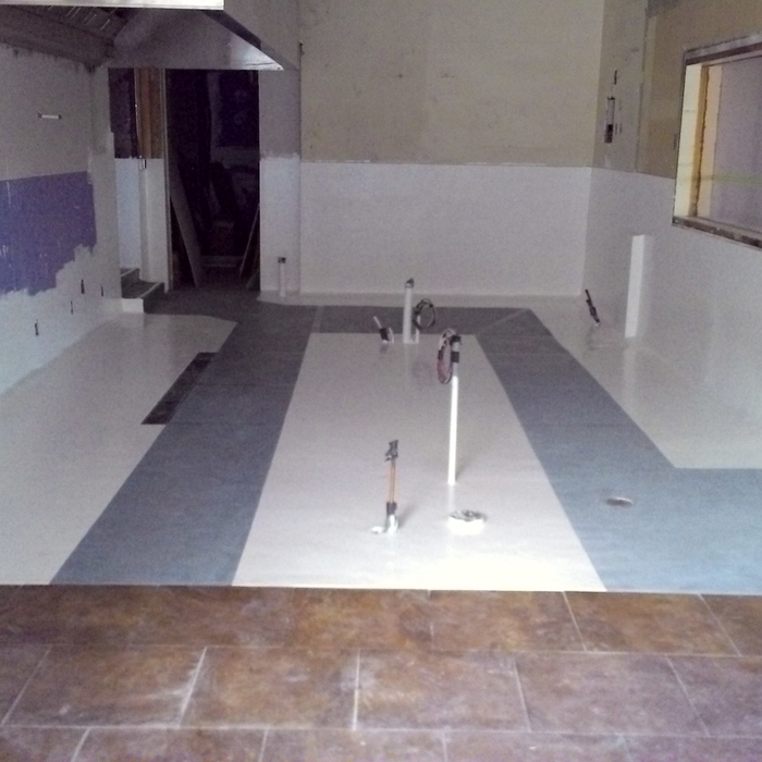 Floor Coating & Walls Resturant