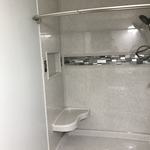 onyx shower with tile insert