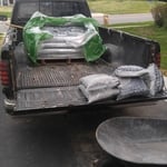 Drainage stone pick up