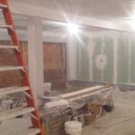 finishing dry wall