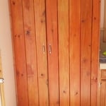 Hand made pantry doors