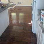 Floor refinish