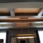 Ceiling faux beams