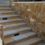 Limestone Entryway After 1