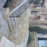 Limestone Entryway Before 2