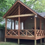 Cedar deck