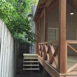 Cedar deck