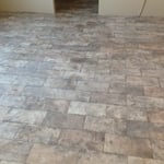tile floor install