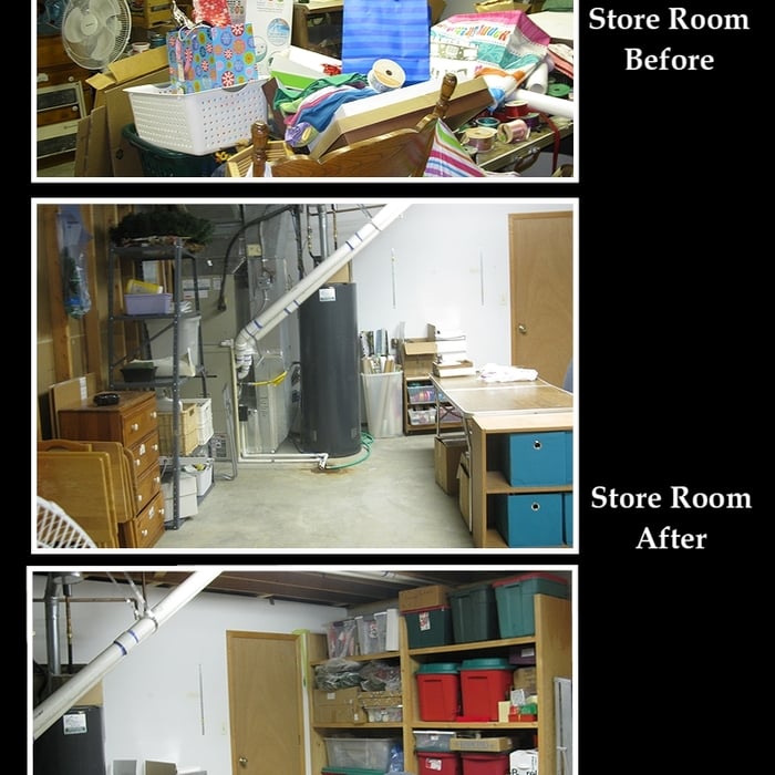 Basement Store Room