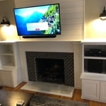 Fireplace surround