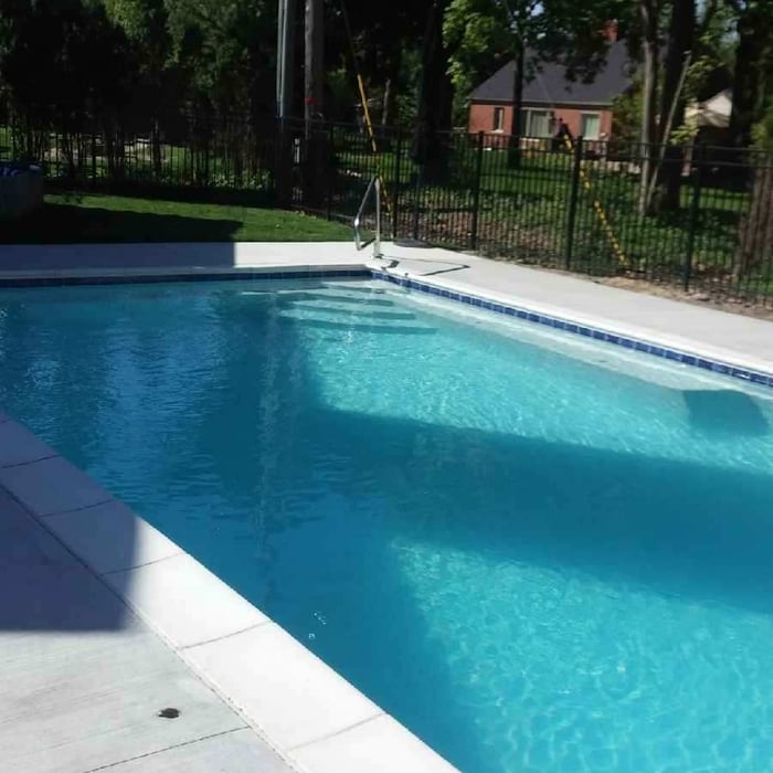 Completed Pool