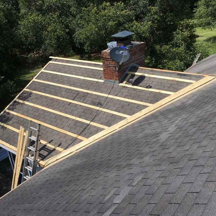 laying lathing boards