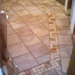 bathroom floor