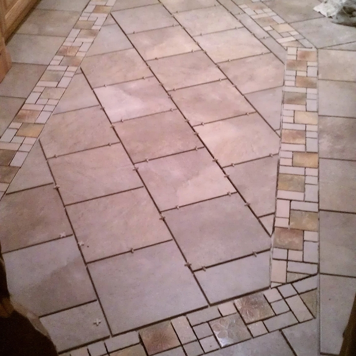 bathroom floor