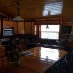 All custom woodwork