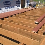 New deck on new home addition