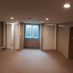 Complete Basement w/ New Bathroom Added