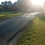 Driveway entrance