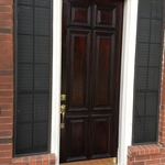 Refinished door