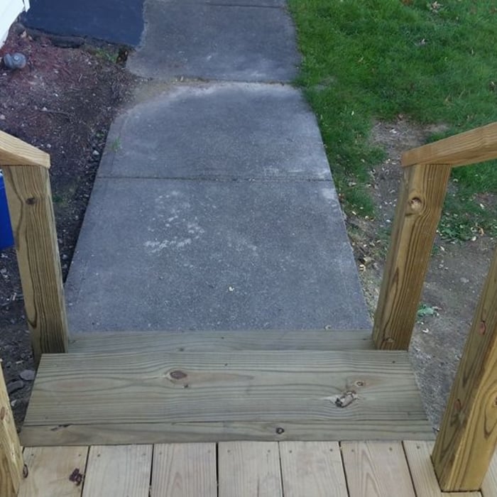 Hazle Twp. Deck Build