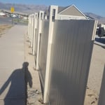 vinyl fence