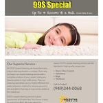"99$ Carpet Cleaning Special"