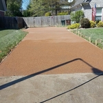 Driveway torn out and repoured 2