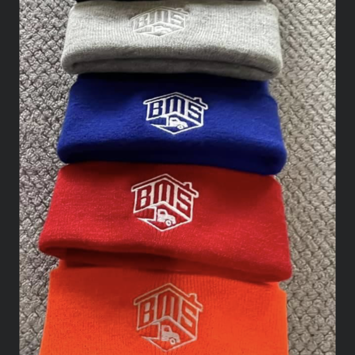 Brody Moving Services LLC team winter hats.
