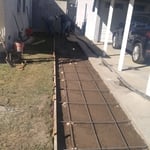 Rebar Driveway Extension
